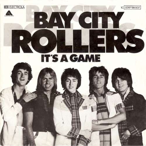 Cover Bay City Rollers - It's A Game (7, Single) Schallplatten Ankauf