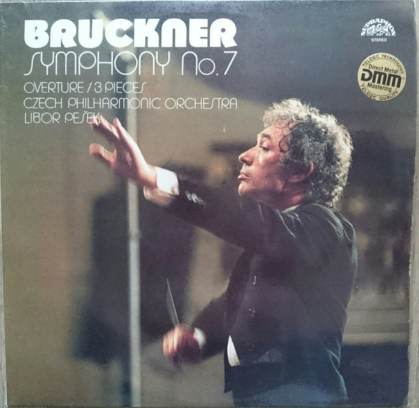 Cover Bruckner*, Czech Philharmonic Orchestra*, Libor Pešek - Symphony Nr. 7 (Overture / 3 Pieces) (2xLP, RP) Schallplatten Ankauf