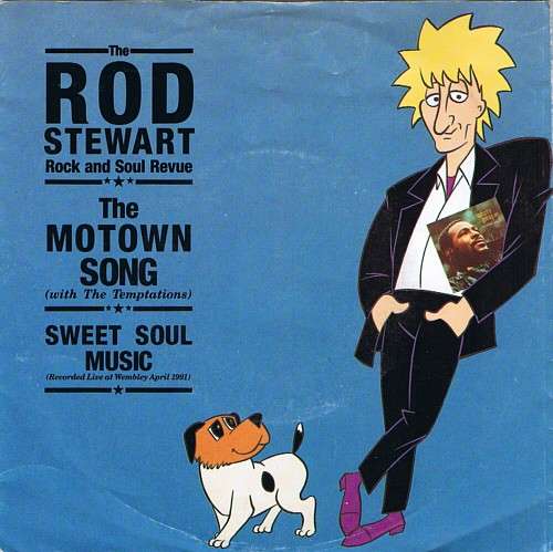 Cover The Rod Stewart Rock And Soul Revue*  With The Temptations - The Motown Song (7, Single, Sma) Schallplatten Ankauf