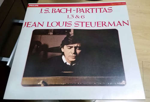 Cover J.S. Bach*, Jean Louis Steuerman - Partitas 1,3 & 6 (LP, Album) Schallplatten Ankauf