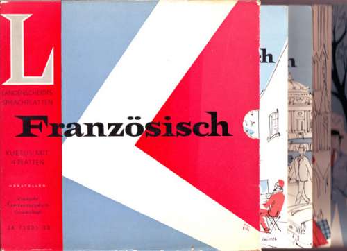 Cover No Artist - Französisch - Kursus Mit 4 Platten (4x7 + Box) Schallplatten Ankauf