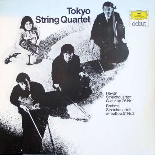 Cover Tokyo String Quartet - Haydn* / Brahms* - Streichquartett G-dur Op. 76 Nr.1 / Streichquartett a-moll Op. 51 Nr. 2 (LP, Album, no ) Schallplatten Ankauf