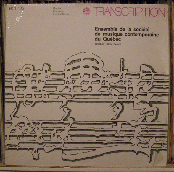 Cover Micheline Coulombe Saint-Marcoux / Serge Garant - Ensemble De La Société De Musique Contemporaine De Québec (LP) Schallplatten Ankauf