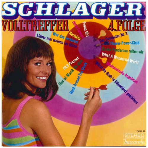 Cover Various - Schlager-Volltreffer 4. Folge (LP, Comp) Schallplatten Ankauf