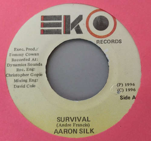Cover Aaron Silk - Survival (7) Schallplatten Ankauf