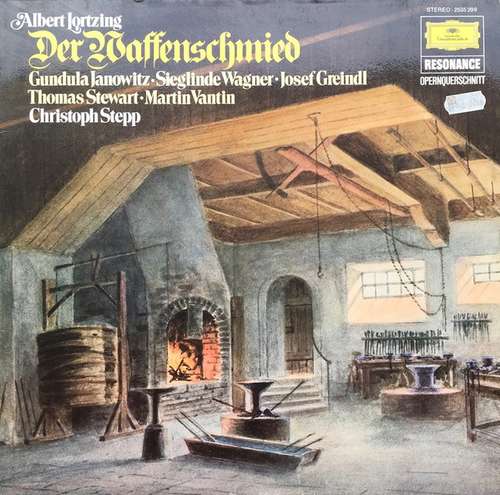 Cover Albert Lortzing, Christoph Stepp, Radio-Symphonie-Orchester Berlin - Der Waffenschmied (Opernquerschnitt) (LP) Schallplatten Ankauf