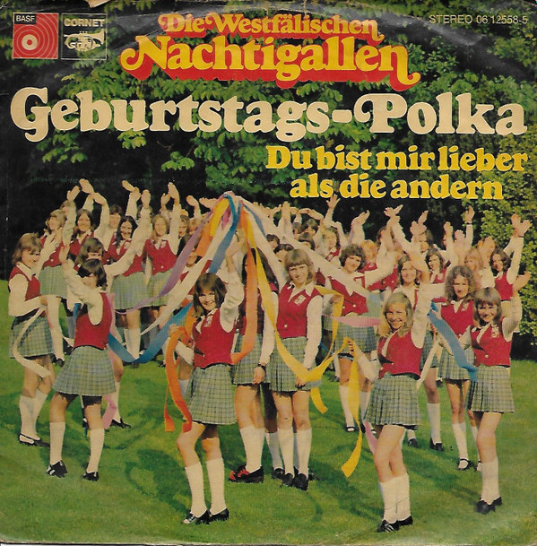 Bild Die Westfälischen Nachtigallen - Geburtstags-Polka (7, Single) Schallplatten Ankauf