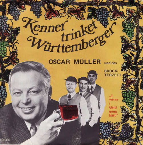 Cover Oscar Müller  Und Das Brock-Terzett* - Kenner Trinket Württemberger (7) Schallplatten Ankauf