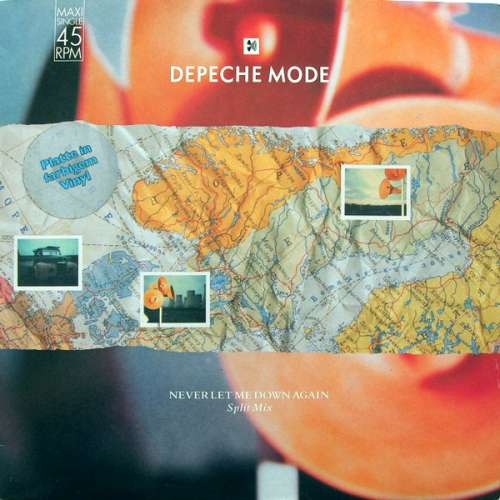 Cover Depeche Mode - Never Let Me Down Again (Split Mix) (12, Maxi, Ora) Schallplatten Ankauf