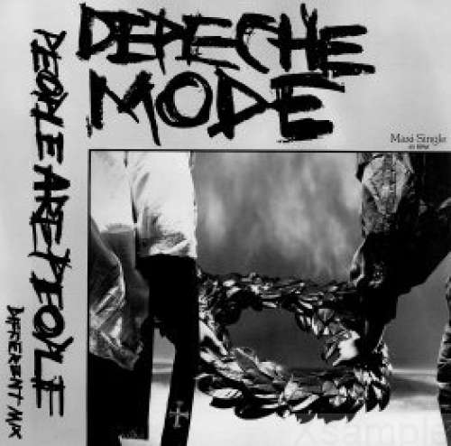 Cover Depeche Mode - People Are People (Different Mix) (12, Maxi, Gre) Schallplatten Ankauf