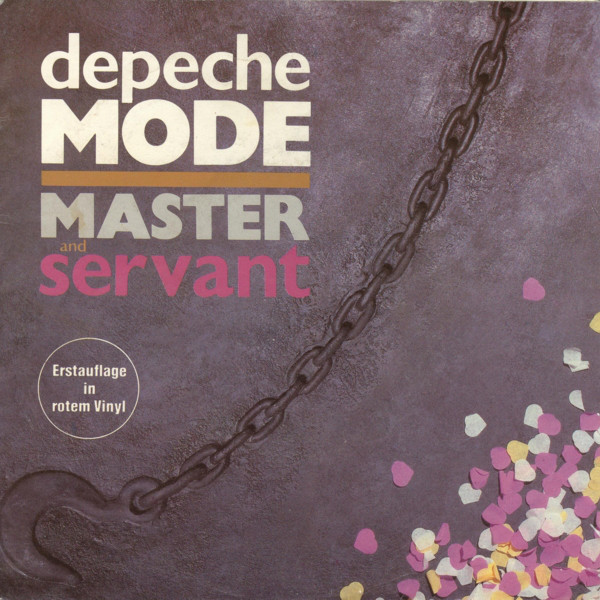 Cover Depeche Mode - Master And Servant (7, Single, Red) Schallplatten Ankauf