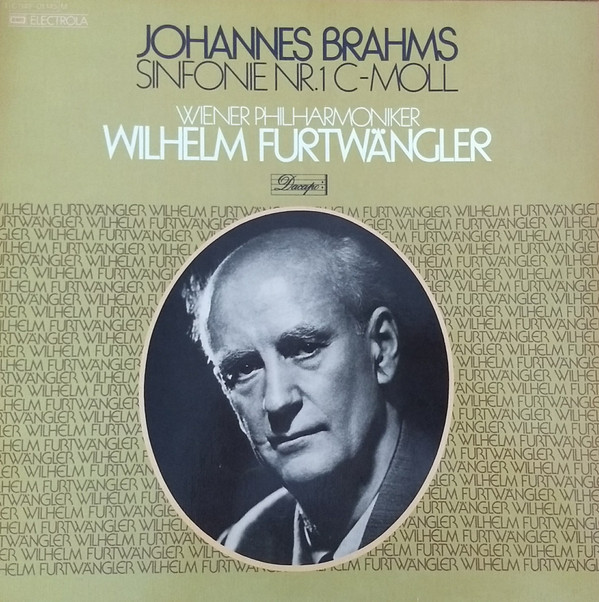 Cover Johannes Brahms, Wilhelm Furtwängler, Wiener Philharmoniker -  Symphony No. 1  (LP) Schallplatten Ankauf