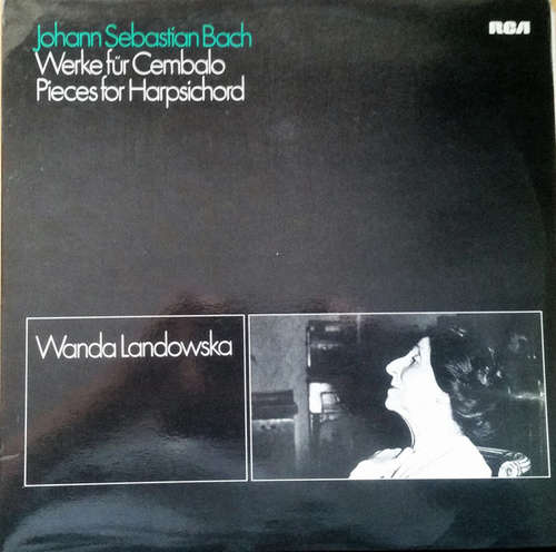 Cover Johann Sebastian Bach, Wanda Landowska - Werke für Cembalo (2xLP) Schallplatten Ankauf