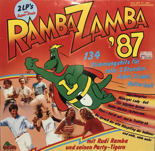 Cover Rudi Ramba Und Seine Party-Tiger* - Ramba Zamba '87 (2xLP, Comp) Schallplatten Ankauf