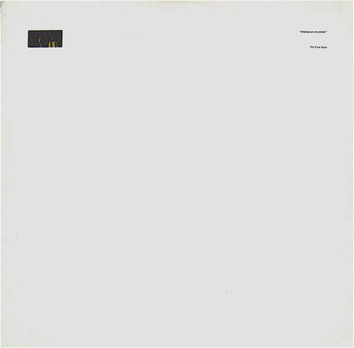 Cover Pet Shop Boys - Always On My Mind (12, Single) Schallplatten Ankauf