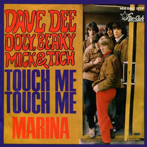 Cover Dave Dee, Dozy, Beaky, Mick & Tich - Touch Me, Touch Me / Marina (7, Single) Schallplatten Ankauf