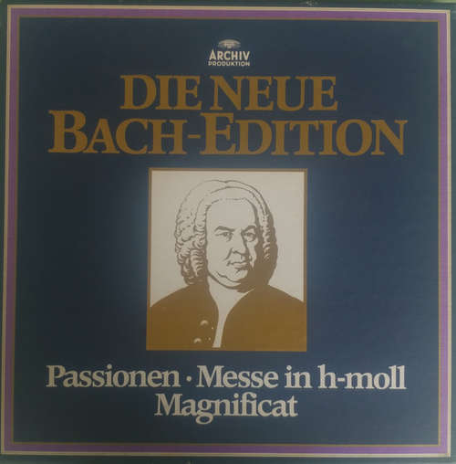 Cover Johann Sebastian Bach - Passionen / Messe in h-moll / Magnificat (10xLP, Album, RE) Schallplatten Ankauf