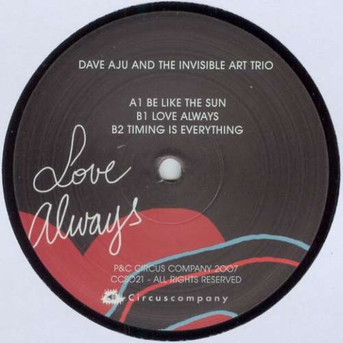 Cover Dave Aju And The Invisible Art Trio - Love Always (12) Schallplatten Ankauf