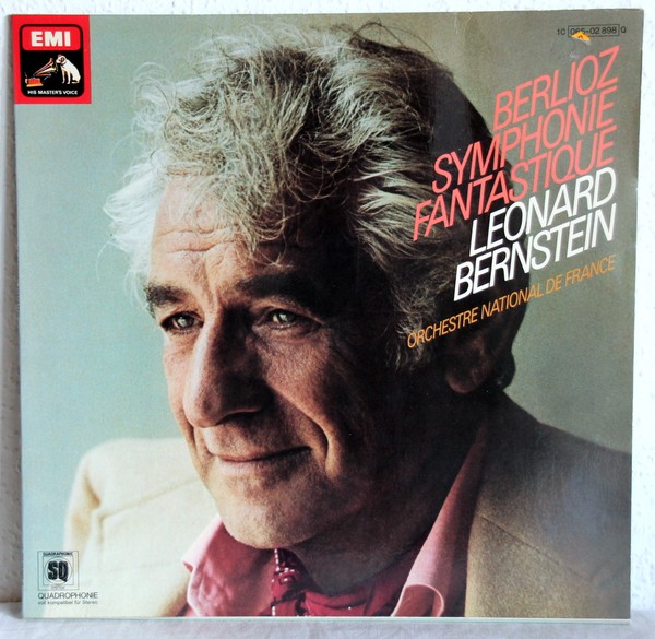 Cover Berlioz* - Leonard Bernstein, Orchestre National De France - Symphonie Fantastique (LP, Album, Quad) Schallplatten Ankauf