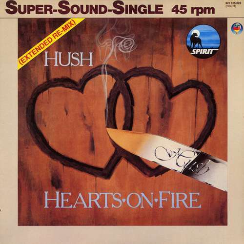 Cover Hush (10) - Hearts On Fire (12, Maxi) Schallplatten Ankauf