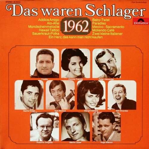 Cover Various - Das Waren Schlager 1962 (LP, Comp, Club) Schallplatten Ankauf