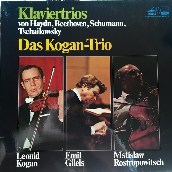 Cover Das Kogan Trio* - Klaviertrios (2xLP, Comp, Mono, Gat) Schallplatten Ankauf