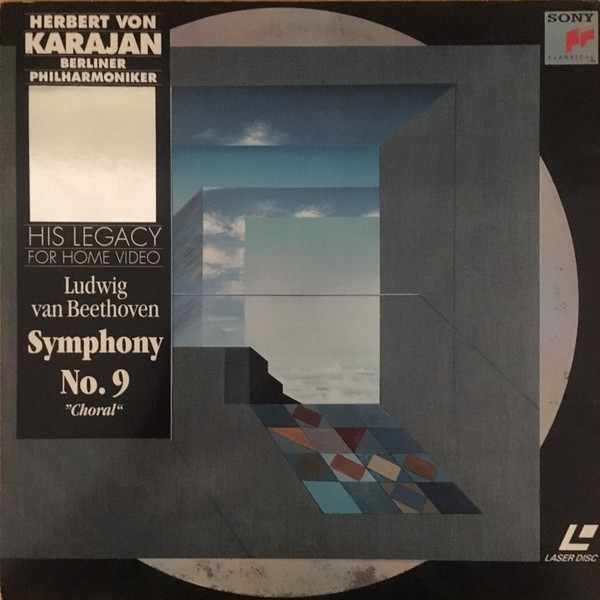 Cover Herbert von Karajan, Berliner Philharmoniker, Ludwig van Beethoven - Symphony No. 9 Choral (Laserdisc, 12, NTSC) Schallplatten Ankauf