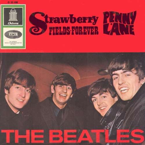 Cover Strawberry Fields Forever / Penny Lane Schallplatten Ankauf