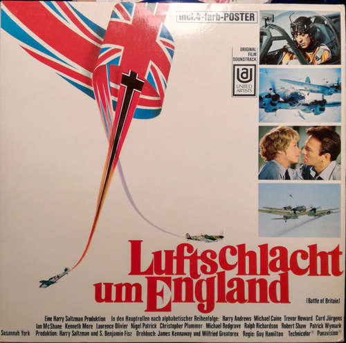 Cover Ron Goodwin, Sir William Walton, O.M.* - Luftschlacht Um England (Battle Of Britain) (LP) Schallplatten Ankauf