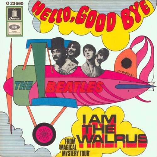 Cover The Beatles - Hello, Goodbye / I Am The Walrus (7, Single, A2D) Schallplatten Ankauf