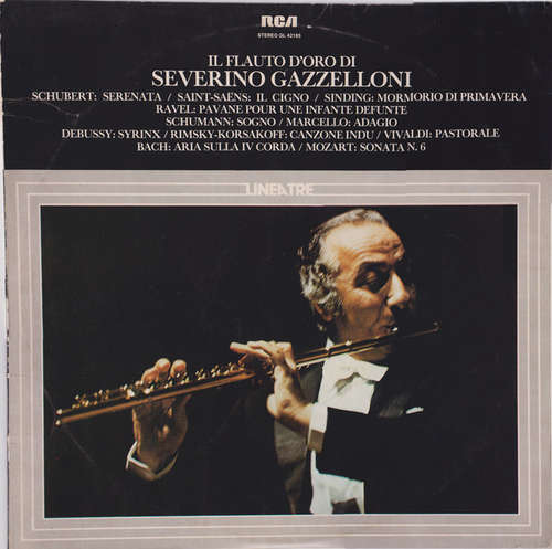 Cover Severino Gazzelloni - Il Flauto D'Oro Di Severino Gazzelloni (LP) Schallplatten Ankauf