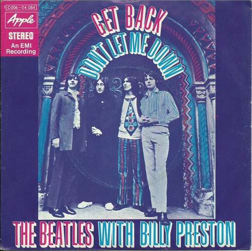 Cover The Beatles With Billy Preston - Get Back / Don't Let Me Down (7, Single) Schallplatten Ankauf