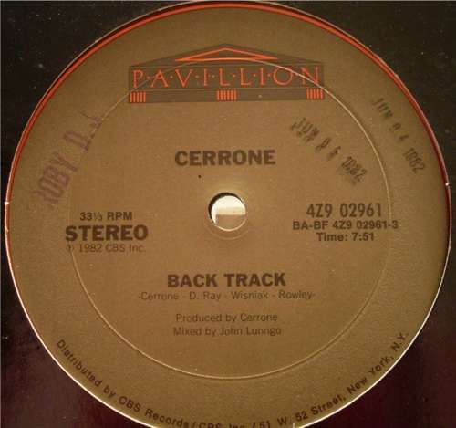 Cover Cerrone - Back Track (12) Schallplatten Ankauf