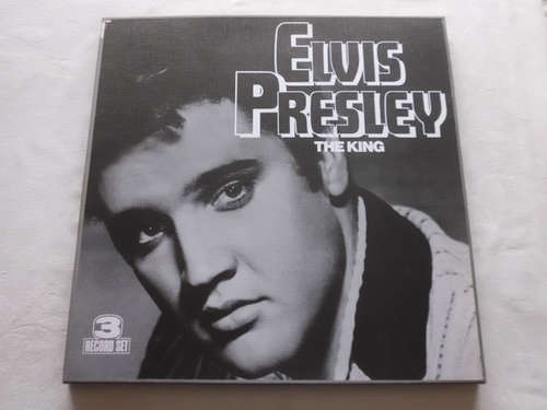 Cover Elvis Presley - The King (3xLP, Comp + Box) Schallplatten Ankauf