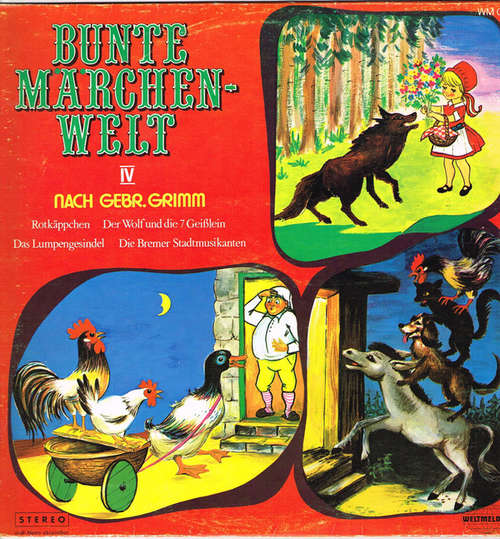Cover Gebrüder Grimm - Bunte Märchenwelt IV (LP) Schallplatten Ankauf