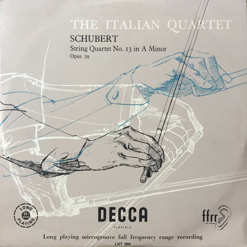 Bild Franz Schubert, The Italian Quartet* - String Quartet No. 13 In A Minor Opus 29 (LP, Album) Schallplatten Ankauf