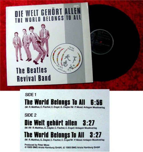Cover The Beatles Revival Band - Die Welt Gehört Allen (12, Maxi) Schallplatten Ankauf