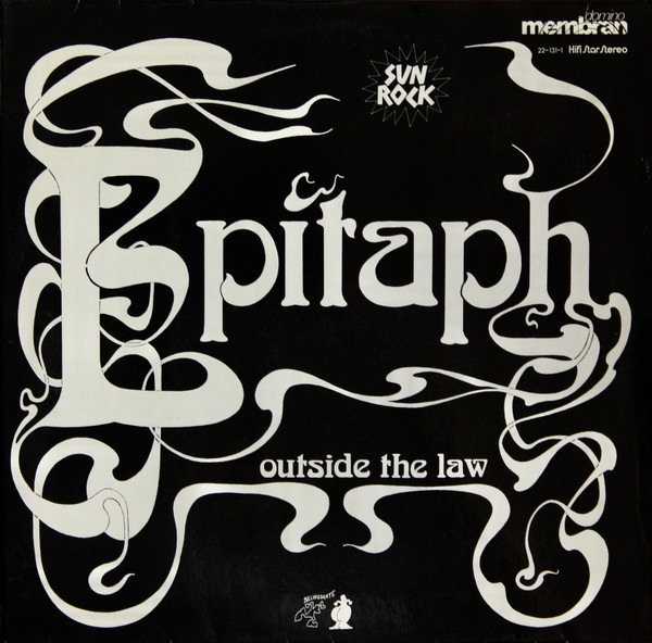 Cover Epitaph (2) - Outside The Law (LP, Album, Gat) Schallplatten Ankauf