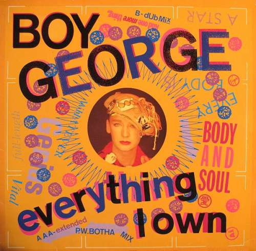 Cover Boy George - Everything I Own (12, Maxi) Schallplatten Ankauf