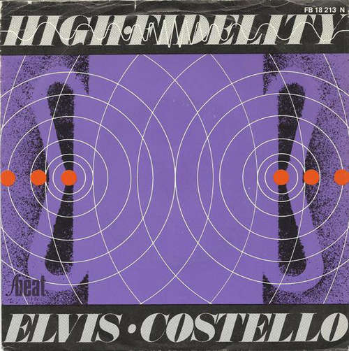 Cover Elvis Costello & The Attractions - High Fidelity (7, Single) Schallplatten Ankauf