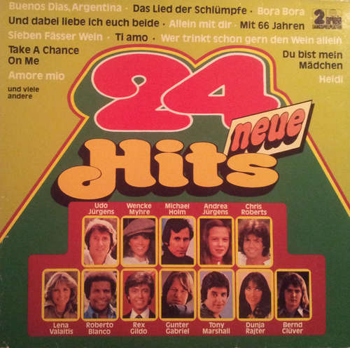 Cover Various - 24 Neue Hits (2xLP, Comp) Schallplatten Ankauf