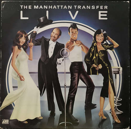 Cover The Manhattan Transfer - Live (LP, Album, RE) Schallplatten Ankauf