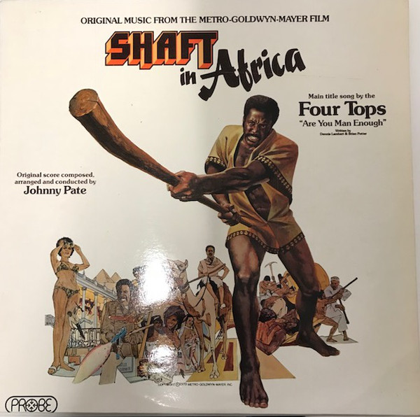 Cover Johnny Pate - Shaft In Africa (LP, Album) Schallplatten Ankauf