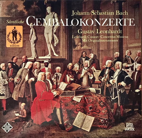 Bild Johann Sebastian Bach — Gustav Leonhardt - Leonhardt Consort* · Concentus Musicus* - Sämtliche Cembalo-Konzerte (Mit Originalinstrumenten) (5xLP, RE + Box) Schallplatten Ankauf