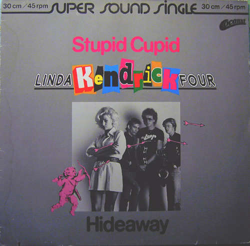 Cover Linda Kendrick Four - Stupid Cupid / Hideaway (12, Single) Schallplatten Ankauf