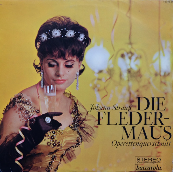 Bild Johann Strauß* - Die Fledermaus (Operettenquerschnitt) (LP) Schallplatten Ankauf