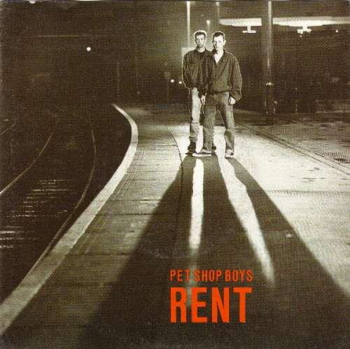 Cover Pet Shop Boys - Rent (7, Single, EMI) Schallplatten Ankauf