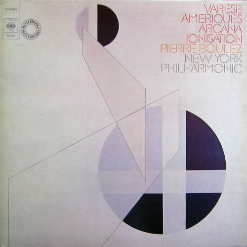 Cover Varese* - Pierre Boulez, New York Philharmonic* - Ameriques / Arcana / Ionisation (LP, Quad) Schallplatten Ankauf