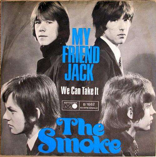 Cover The Smoke - My Friend Jack (7, Single, Mono) Schallplatten Ankauf