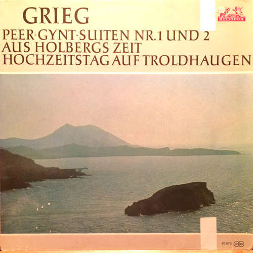 Cover Edvard Grieg - Peer-Gynt-Suiten Nr. 1 Und 2 / Aus Holbergs Zeit / Hochzeitstag Auf Troldhaugen (LP, RM) Schallplatten Ankauf